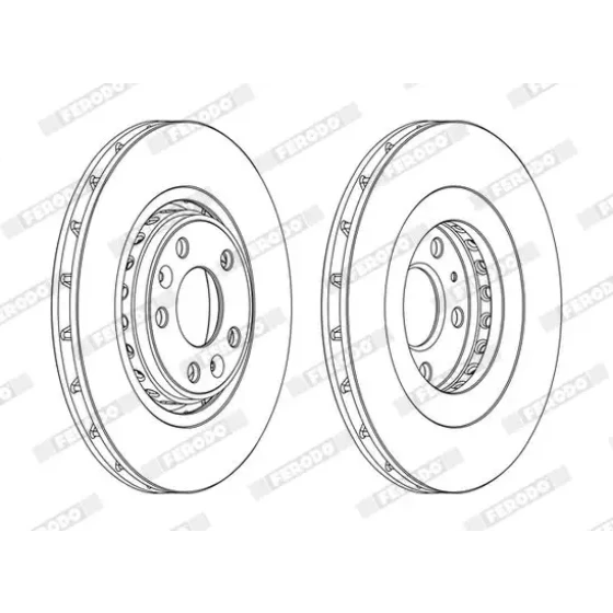 Ferodo Ön Fren Diski – DDF1727C ürün görseli