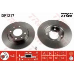TRW Ön Fren Diski – DF1217