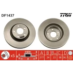 TRW Ön Fren Diski – DF1437