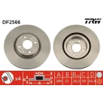 TRW Ön Fren Diski – DF2566