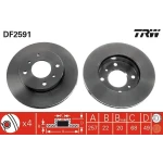 TRW Ön Fren Diski – DF2591