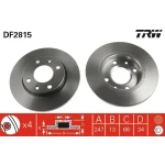 TRW Ön Fren Diski – DF2815