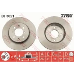 TRW Ön Fren Diski – DF3021