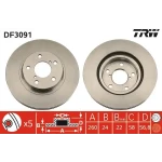 TRW Ön Fren Diski – DF3091