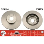 TRW Ön Fren Diski – DF4104