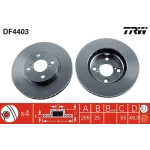 TRW Ön Fren Diski – DF4403