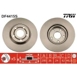 TRW Ön Fren Diski – DF4415S / OEM 435120F010