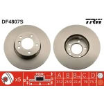 TRW Ön Fren Diski – DF4807S