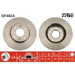 TRW Ön Fren Diski – DF4824