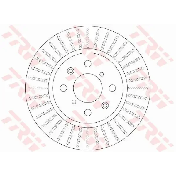 TRW Ön Fren Diski – DF6232 / OEM 5531168L00