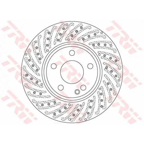 TRW Ön Fren Diski – DF6262S / OEM A2464212512