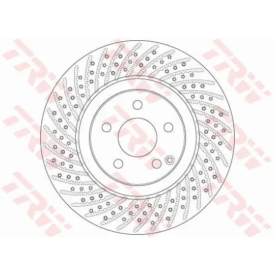TRW Ön Fren Diski – DF6433S / OEM A2304210812 ürün görseli