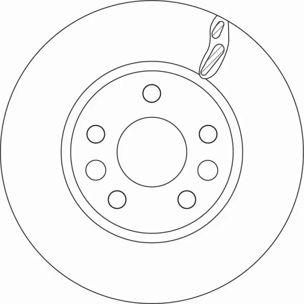 TRW Ön Fren Diski – DF6546 / OEM 402062000R