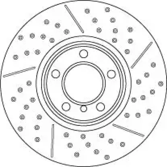 TRW Ön Fren Diski – DF6604S / OEM 34116797602 ürün görseli