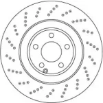 TRW Ön Fren Diski – DF6668S / OEM A2184210412