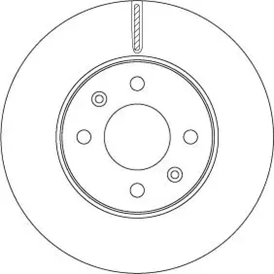 TRW Ön Fren Diski – DF6794 / OEM 51712C8000 ürün görseli