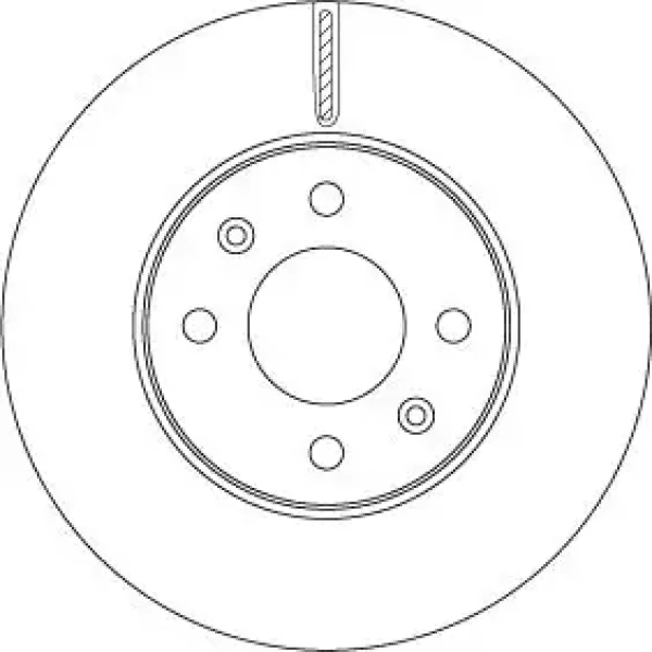 TRW Ön Fren Diski – DF6794 / OEM 51712C8000