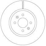 TRW Ön Fren Diski – DF6842 / OEM 51712C8500