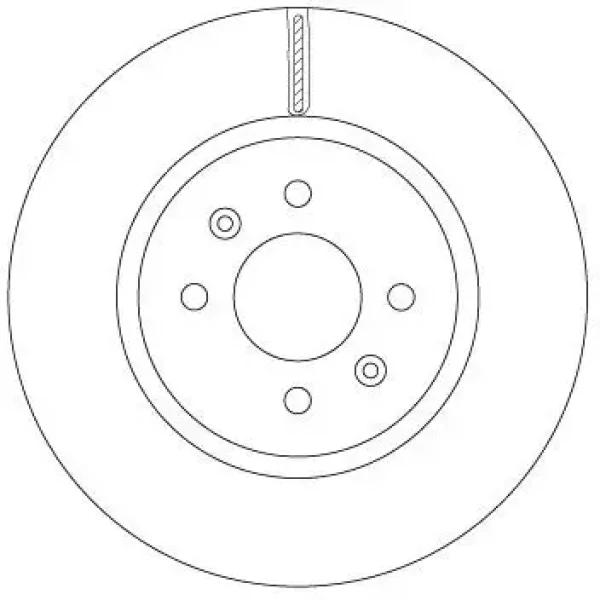 TRW Ön Fren Diski – DF6842 / OEM 51712C8500