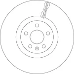 TRW Ön Fren Diski – DF6939S / OEM 31471752