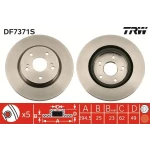 TRW Ön Fren Diski – DF7371S