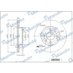 Mando Ön Fren Diski – MBC030149 / OEM 517121C050
