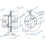 Mando Ön Fren Diski – MBC030286 / OEM 51712G6300