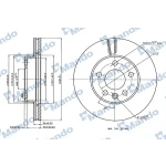 Mando Ön Fren Diski – MBC035316 / OEM 7D0615301A