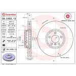 Brembo Ön Fren Diski (Sol) – 09.C405.13 / OEM 34116898729