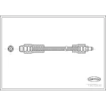 Corteco Ön Fren Hortumu – 19032836 / OEM A4144280035