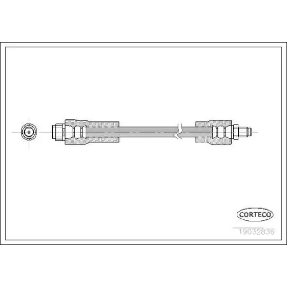 Corteco Ön Fren Hortumu – 19032836 / OEM A4144280035 ürün görseli
