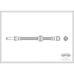 Corteco Ön Fren Hortumu – 19035284 / OEM A6394280835