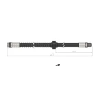 CAVO Ön Fren Hortumu – C800524A / OEM 480685480