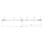CAVO Ön Fren Hortumu – C800531A / OEM 464540037