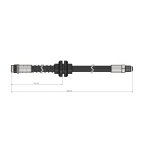 CAVO Ön Fren Hortumu – C800925A / OEM 8200333851