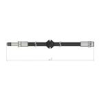 CAVO Ön Fren Hortumu – C900319A / OEM 34326766966