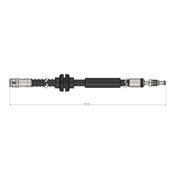 CAVO Ön Fren Hortumu – C900624A / OEM 2H0611701