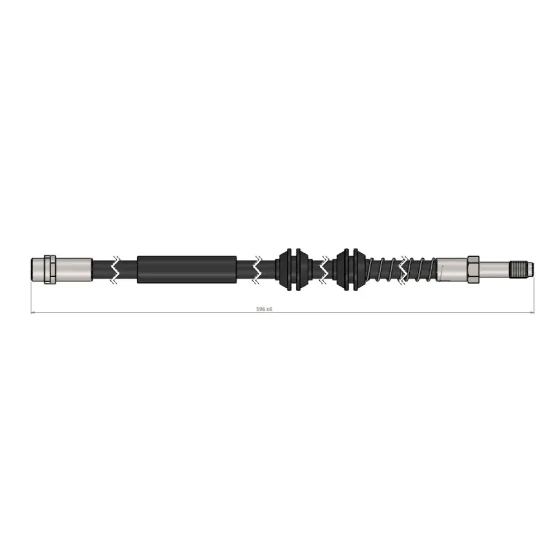 CAVO Ön Fren Hortumu – C900647A / OEM 7H8611701 ürün görseli
