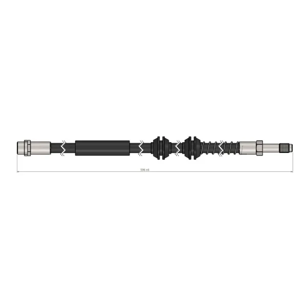 CAVO Ön Fren Hortumu – C900647A / OEM 7H8611701