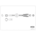 Corteco Ön Fren Hortumu (Sol) – 49381362 / OEM 95083146