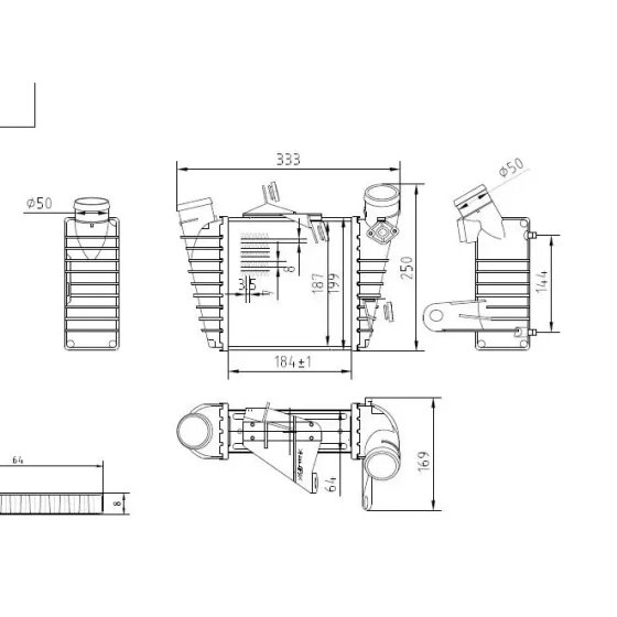 YTT Ön Süspansiyon Takozu – Y80523 / OEM 31331140140 ürün görseli