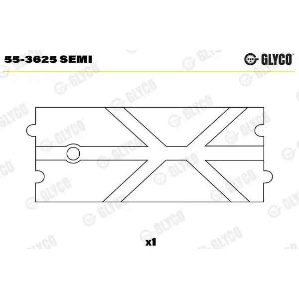 Glyco Piston Kol Burcu – 55-3625-SEMI / OEM A6010381950