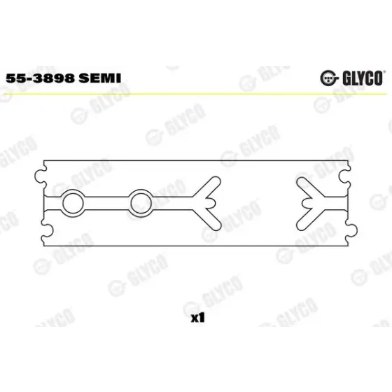 Glyco Piston Kol Burcu – 55-3898-SEMI / OEM A6110380050 ürün görseli