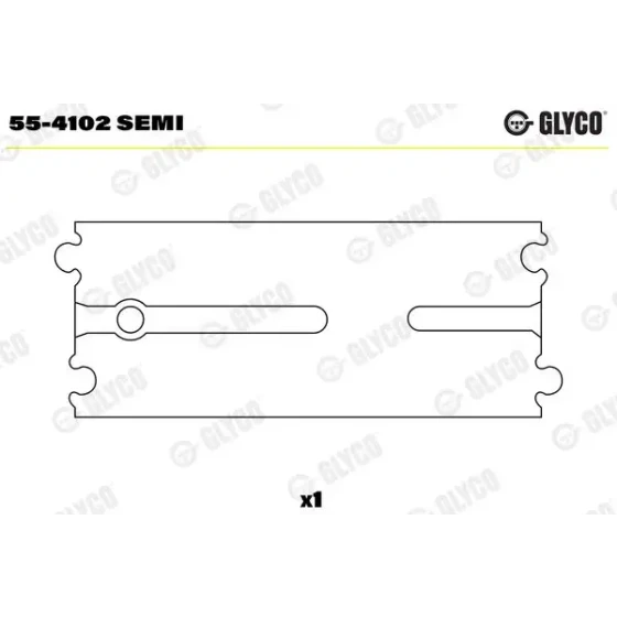 Glyco Piston Kol Burcu – 55-4102-SEMI / OEM 9684981410 ürün görseli