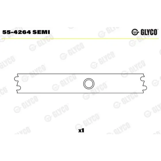 Glyco Piston Kol Burcu – 55-4264-SEMI / OEM F34198 ürün görseli