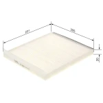 Bosch Polen Filtresi – 09864B5013
