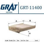 GRAT Polen Filtresi – 11400 / OEM 7701062227