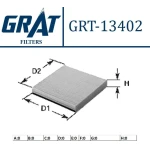 GRAT Polen Filtresi – 13402 / OEM 647945