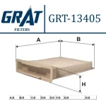 GRAT Polen Filtresi – 13405 / OEM 6447TT