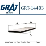 GRAT Polen Filtresi – 14403 / OEM 6808600